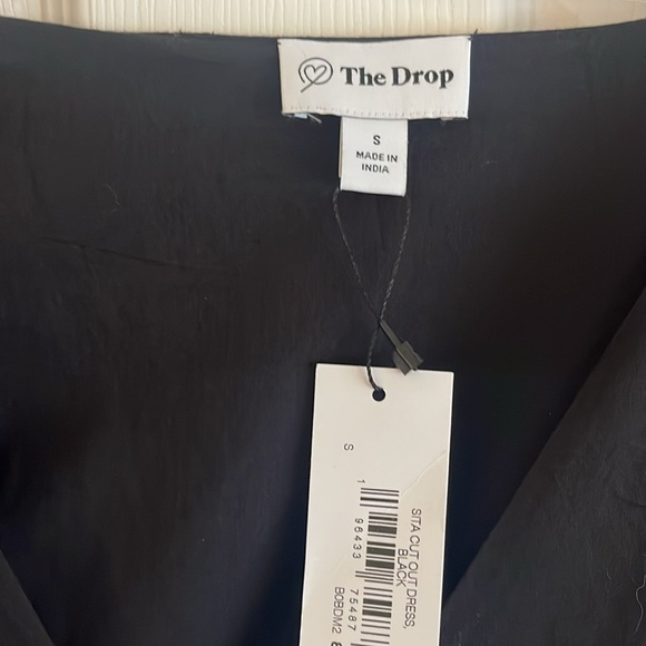 The Drop Black longsleeve cut out dress - Picture 2 of 6